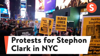 New Yorkers Turned Out in Force to Protest Stephon Clark's Killing by Police<em></em>
